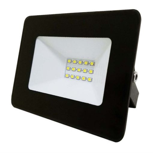 Εικόνα της Στεγανός LED Προβολέας 123LED 20W IP65 4000K 1800lm Black