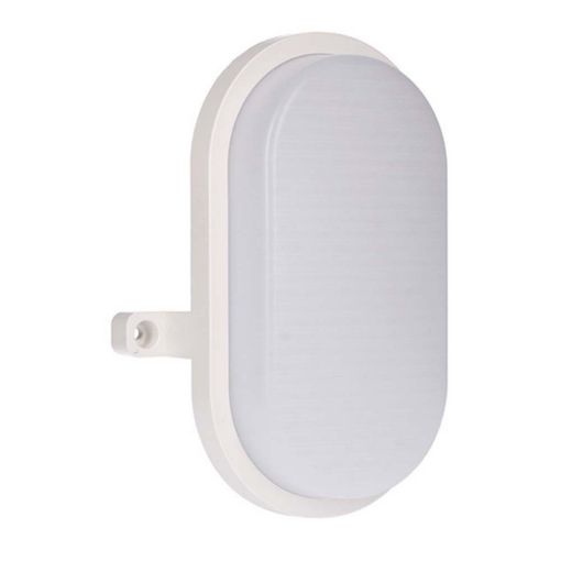 Εικόνα της Επιτοίχιο Φωτιστικό 123LED Oval Bulkhead LED IP65 1000lm 2700-6000K 9W White