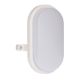 Εικόνα της Επιτοίχιο Φωτιστικό 123LED Oval Bulkhead LED IP65 1000lm 2700-6000K 9W White