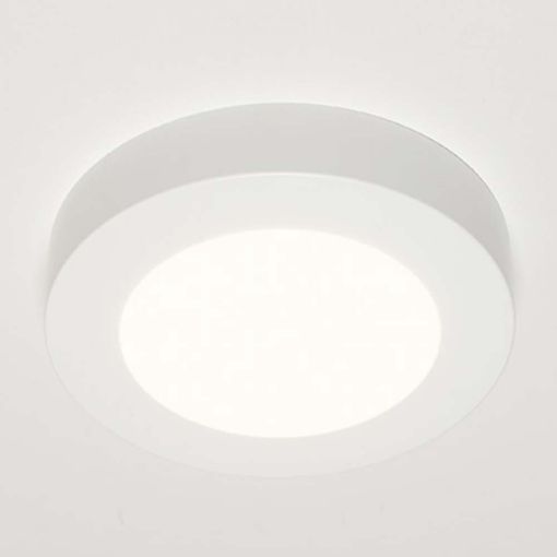 Εικόνα της Φωτιστικό Οροφής 123LED Round Downlight LED Dimmable IP44 1200lm 3000-6000K 12W 150mm White
