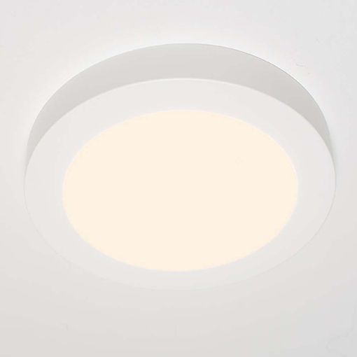 Εικόνα της Φωτιστικό Οροφής 123LED Round Downlight LED Dimmable IP44 1200lm 3000-6000K 15W 200mm White