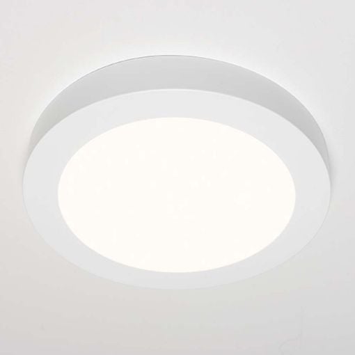 Εικόνα της Φωτιστικό Οροφής 123LED Round Downlight LED Dimmable IP44 1820lm 3000-6000K 18W 220mm White