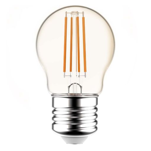 Εικόνα της Λάμπα LED 123LED E27 P45 Filament 2700K 470lm 4.5W Warm White