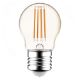 Εικόνα της Λάμπα LED 123LED E27 P45 Filament 2700K 470lm 4.5W Warm White
