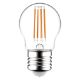 Εικόνα της Λάμπα LED 123LED E27 P45 Filament 2700K 470lm 4.5W Warm White