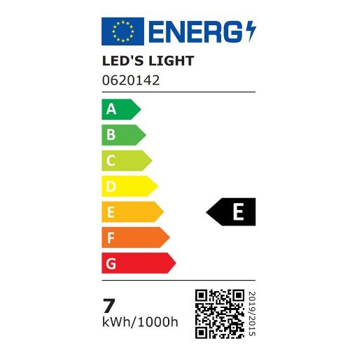 Εικόνα της Λάμπα LED 123LED E27 A60 Filament 2700K 806lm 7W Warm White