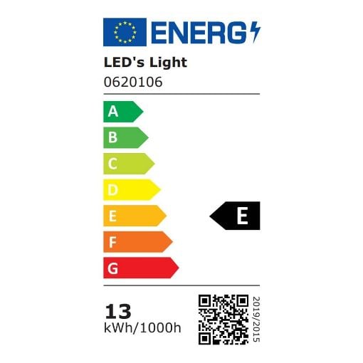 Εικόνα της Λάμπα LED 123LED E27 A60 Mat 2700K 1521lm 13W Warm White