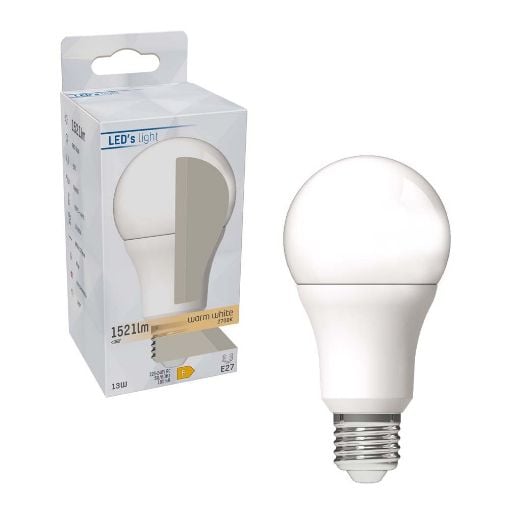 Εικόνα της Λάμπα LED 123LED E27 A60 Mat 2700K 1521lm 13W Warm White