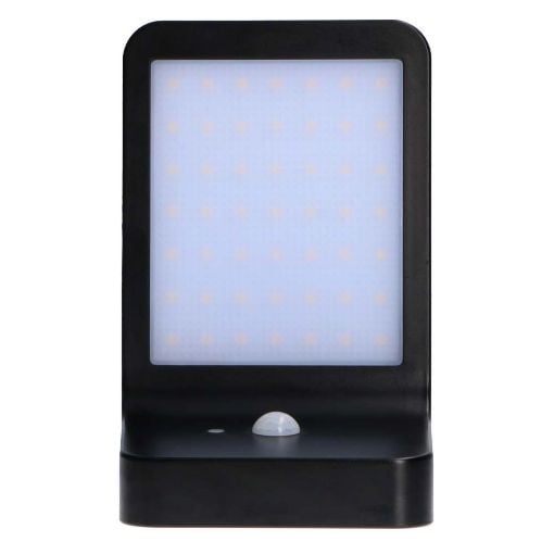 Εικόνα της Ηλιακό Επιτοίχιο LED Φωτιστικό 123LED 5000K & 2700K 230lm IP44 Black