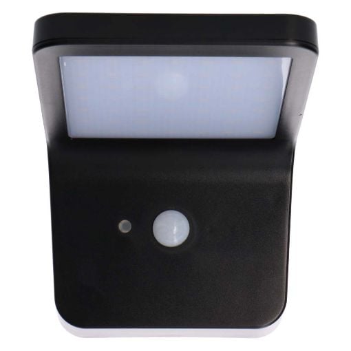 Εικόνα της Ηλιακό Επιτοίχιο LED Φωτιστικό 123LED 5000K & 2700K 230lm IP44 Black