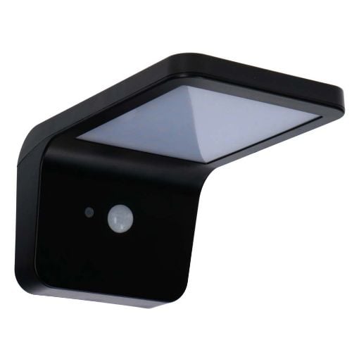 Εικόνα της Ηλιακό Επιτοίχιο LED Φωτιστικό 123LED 5000K & 2700K 230lm IP44 Black