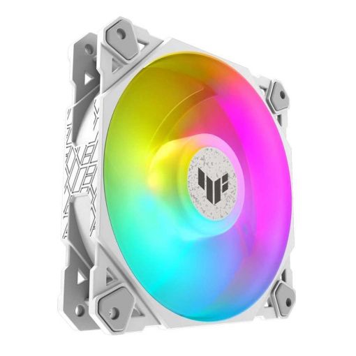 Εικόνα της Case Fan Asus TUF Gaming TF120 ARGB 120mm with Controller White Edition (3-Pack) 90DA0033-B09030
