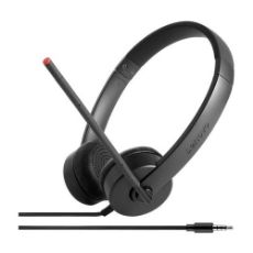 Εικόνα της Headset Lenovo Essential Stereo Analog Black 4XD0K25030