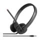 Εικόνα της Headset Lenovo Essential Stereo Analog Black 4XD0K25030