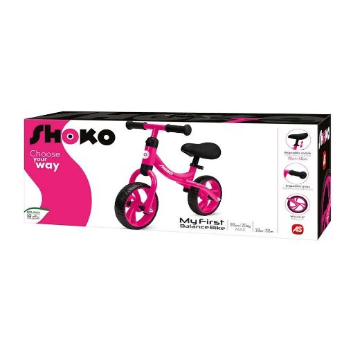 Εικόνα της AS Company - Shoko Ποδήλατο Ισορροπίας Ροζ 5004-50516