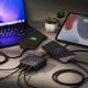 Εικόνα της Φορτιστής Cellular Line Multipower Magnus 2x USB-A & 2x USB-C GaN 100W Black ACHUSBGAN4PD100WK