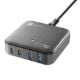 Εικόνα της Φορτιστής Cellular Line Multipower Magnus 2x USB-A & 2x USB-C GaN 100W Black ACHUSBGAN4PD100WK