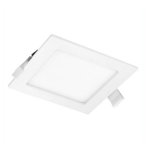 Εικόνα της Χωνευτό Φωτιστικό Οροφής 123LED Downlight Τετράγωνο με Ενσωματωμένο LED 3000K 1300lm 18W White