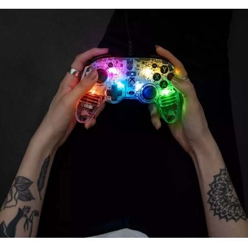 Εικόνα της Wired Controller Nacon Pro Compact Colorlight XBOX One/X|S/PC