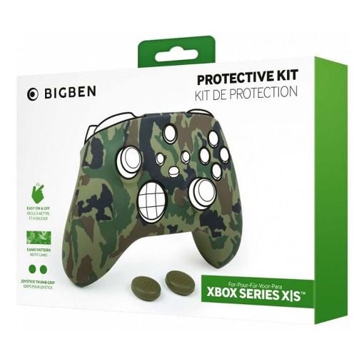 Εικόνα της BigBen Protection Kit For DualSense Controllers And Sticks Green Camo
