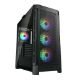 Εικόνα της Cougar DuoFace Pro ARGB Tempered Glass Black