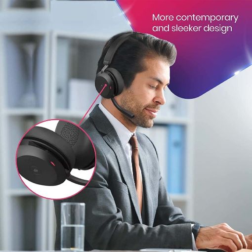 Εικόνα της Headset Jabra Evolve2 75 Stereo Link380a Black 27599-999-999