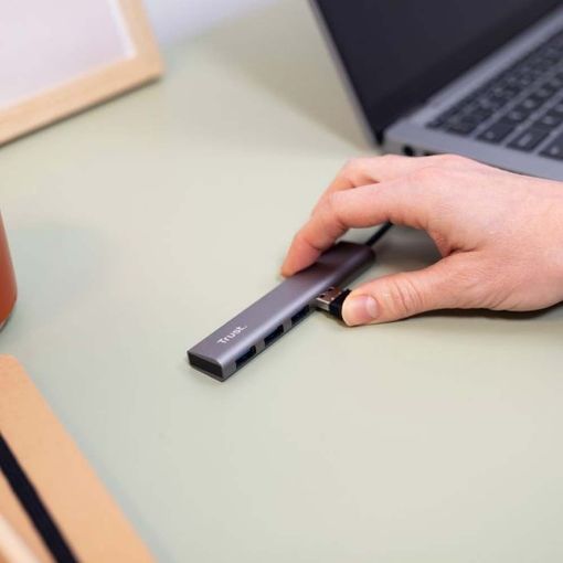 Εικόνα της USB Hub Trust Halyx 4-Ports USB 3.2 Gen1 24947