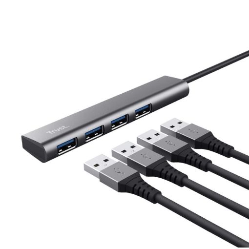 Εικόνα της USB Hub Trust Halyx 4-Ports USB 3.2 Gen1 24947