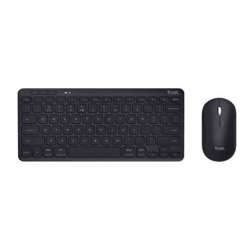 Εικόνα της Πληκτρολόγιο-Ποντίκι Trust Lyra Wireless Black (US) 24843