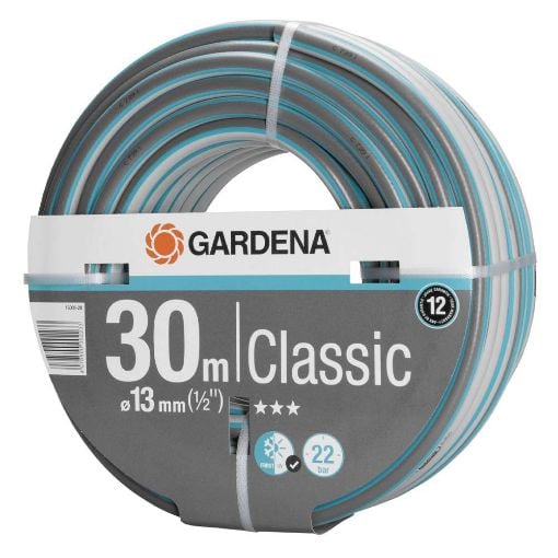 Εικόνα της Λάστιχο Ποτίσματος Gardena Classic 1/2" 30m Grey/Blue 18009-20