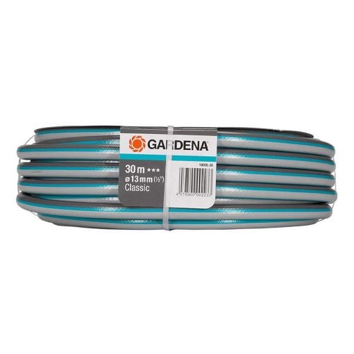 Εικόνα της Λάστιχο Ποτίσματος Gardena Classic 1/2" 30m Grey/Blue 18009-20
