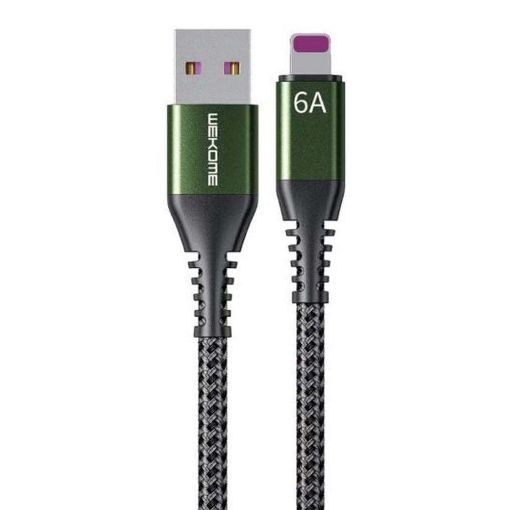 Εικόνα της Καλώδιο WK Raython USB to Lightning 1m Black WDC-169