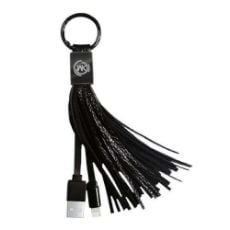 Εικόνα της Καλώδιο WK Tassels Ring USB to Micro-USB 20cm Black WDC-011