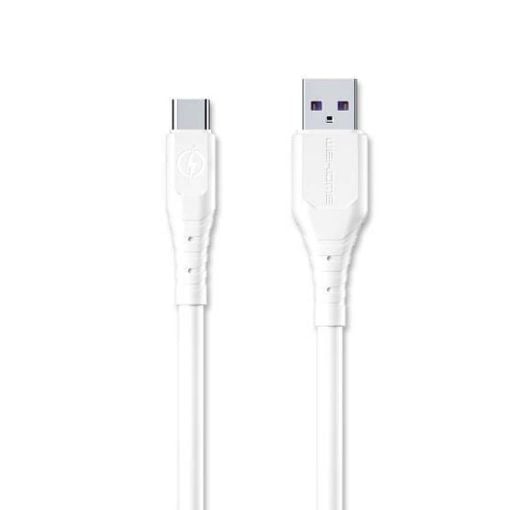 Εικόνα της Καλώδιο WK Wargod USB to Type-C 2m White WDC-152