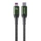 Εικόνα της Καλώδιο WK Raython Type-C to Lightning Black 1m WDC-171