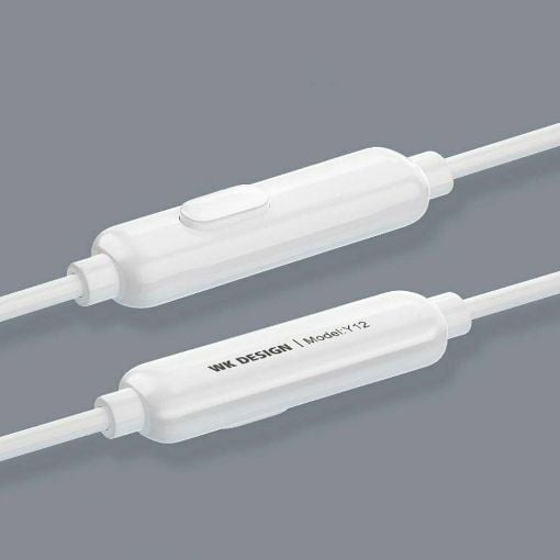 Εικόνα της Handsfree WK Y12 Type-C White