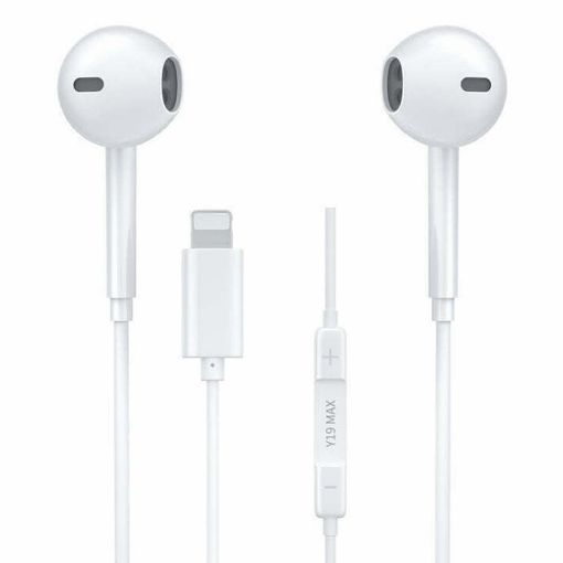 Εικόνα της Handsfree WK Y19 Max Lightning White