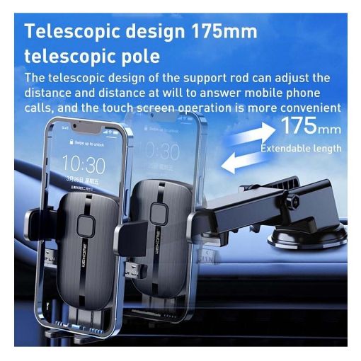 Εικόνα της WK Smartphone Holder Black WA-S55