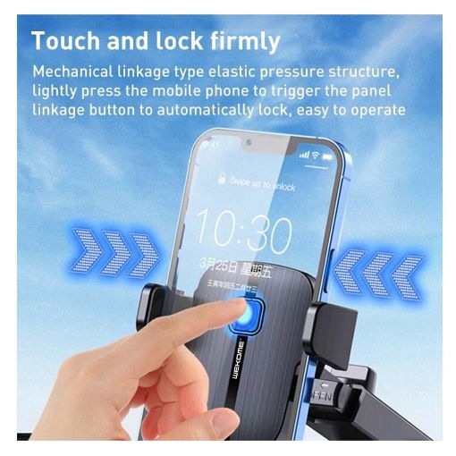 Εικόνα της WK Smartphone Holder Black WA-S55