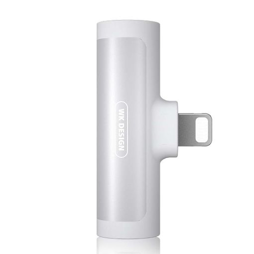 Εικόνα της WK Adapter Lightning to Lightning & Jack White WDC-094i