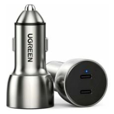 Εικόνα της Φορτιστής Αυτοκινήτου Ugreen CD213 Dual USB-C PD 40W Gray 70594