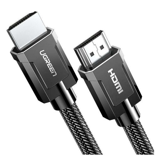 Εικόνα της Καλώδιο Ugreen HD135 HDMI 2.1 Braided 1.5m 8K/60Hz Black 70320