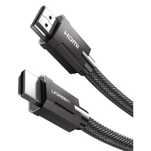 Εικόνα της Καλώδιο Ugreen HD135 HDMI 2.1 Braided 1.5m 8K/60Hz Black 70320