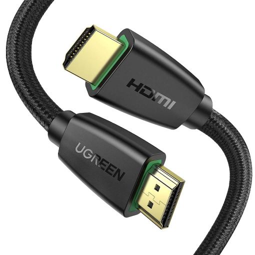 Εικόνα της Καλώδιο Ugreen HD118 HDMI 2.0 Braided 5m 4K/30Hz Black 40412