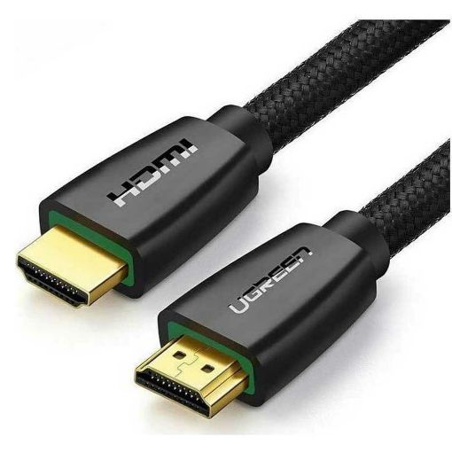 Εικόνα της Καλώδιο Ugreen HD118 HDMI 2.0 Braided 5m 4K/30Hz Black 40412
