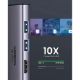 Εικόνα της Docking Station CM511 Ugreen 6in1 Type-C with PD & HDMI Gray 60384