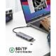 Εικόνα της Docking Station CM511 Ugreen 6in1 Type-C with PD & HDMI Gray 60384
