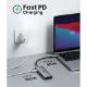 Εικόνα της Docking Station CM511 Ugreen 6in1 Type-C with PD & HDMI Gray 60384