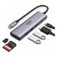 Εικόνα της Docking Station CM511 Ugreen 6in1 Type-C with PD & HDMI Gray 60384