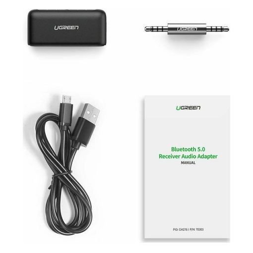 Εικόνα της Ugreen CM276 Audio Receiver Bluetooth 5.0 Black 70303